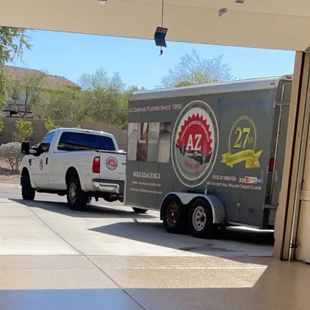 Delivering Excellence in Floor Coating Since 1995 - custom color epoxy flooring Call for pricing 602-254-3363