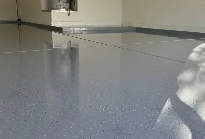 resurfacing - custom color epoxy flooring Call Az Garage Flooring for pricing 602-254-3363