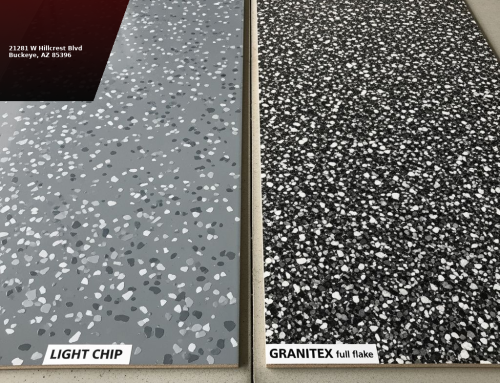 Light Chip vs. Full Flake Epoxy — How to Choose the Right Garage Floor System in Arizona