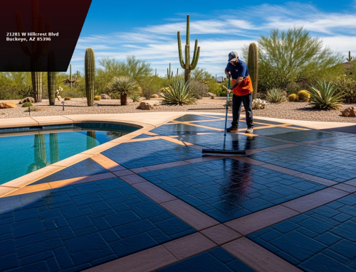 Paver Sealing in Arizona — Protecting Patios, Driveways, and Pool Decks from the Phoenix Sun